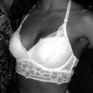 Victoria’s Secret White Padded Bralette